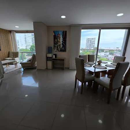 Apartamento Luxury 4br 3ba Penthouse - 5 Min To Airport & Cartagena